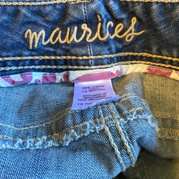 Preowned Maurices Blue Jeans - Picture 6 of 8